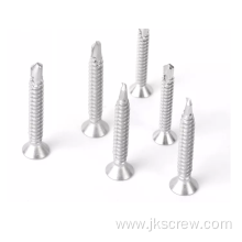 csk countersunk flat head self drilling screw